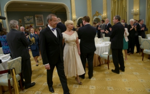 Kanada kindralkuberneri ja Sharon Johnstoni riigiõhtusöök Vabariigi Presidendi ja Evelin Ilvese auks
