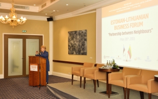 Eesti-Leedu äriseminari avamine. Leedu presidendi Dalia Grybauskaitė kõne
