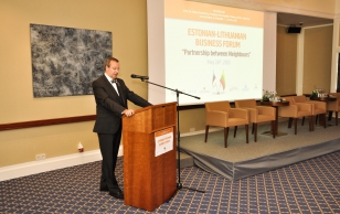 Eesti-Leedu äriseminari avamine. President Toomas Hendrik Ilvese kõne