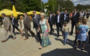 Enne äralendu Eestisse külastasid president Ilves ja Evelin Ilves ka Palangat