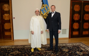Maroko Kuningriigi suursaadik Mohammed Ariad ja president Toomas Hendrik Ilves