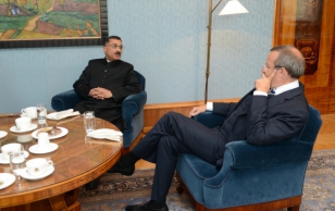Pakistani Islamivabariigi suursaadik Sajjad Kamran ja president Toomas Hendrik Ilves