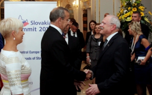Meeting of the heads of Central European states in Bratislava