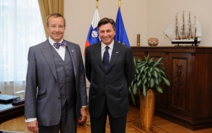 Kohtumine Sloveenia riigipea Borut Pahoriga