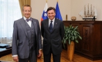 Presidendid Ilves ja Pahor esinesid peale kahepoolset kohtumist Bežigradi Gümnaasiumis ühisloenguga
