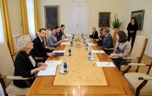 Kohtumine Sloveenia peaministri Alenka Bratušekiga