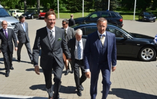 Soome peaminister Jyrki Katainen ja president Toomas Hendrik Ilves