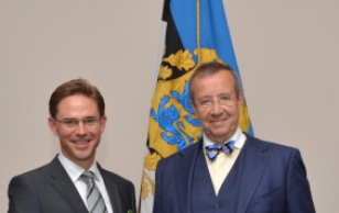 Soome peaminister Jyrki Katainen ja president Toomas Hendrik Ilves