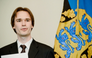 Noore kultuuritegelase preemia laureaat, pianist Mihkel Poll