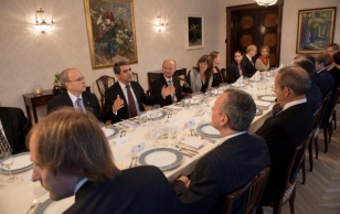 Pidulik õhtusöök Bulgaaria riigipea Rosen Plevneliev'i auks