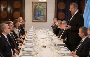 Pidulik õhtusöök Bulgaaria riigipea Rosen Plevneliev'i auks