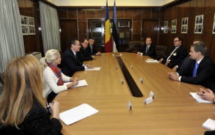 Kohtumine Rumeenia peaministri Victor Pontaga