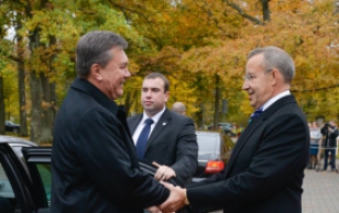 Президент Ильвес встретился с главой Украинского государства