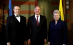 President Toomas Hendrik Ilves ja Läti president Andris Bērziņš