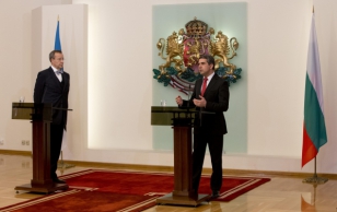 Pressikonverents koos Bulgaaria presidendi Rosen Plevnelieviga