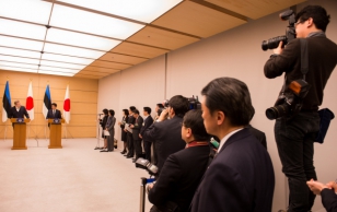 Kohtumine Jaapani peaminstri Shinzõ Abe'ga