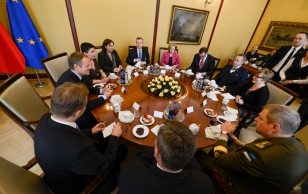 Kohtumine Poola peaministri Donald Tuskiga