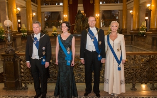 Riiklik õhtusöök Soome presidendi Sauli Niinistö ja Jenni Haukio kutsel