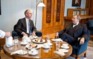 Uus-Meremaa suursaadik Rodney Harris ja president Toomas Hendrik Ilves