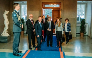 Встреча с норвежским министром по инновациям