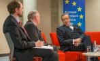 President Toomas Hendrik Ilvese ja Euroopa Komisjoni esimese asepresidendi Frans Timmermansi debatt teemal ''Tänane Euroopa'' Tallinna Ülikoolis