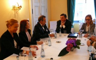 Kohtumine Sloveenia presidendi Borut Pahoriga