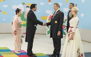 Jaapani suursaadik härra Tetsuro Kai abikaasaga