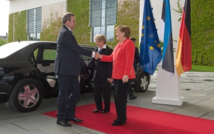 Kohtumine Saksamaa Liitvabariigi kantsleri Angela Merkeliga.