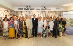 Чествование победителей конкурса под названием «Прекрасное жилье Эстонии 2015» в Нарве