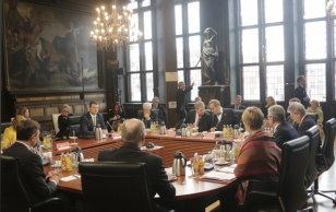 Arraiolose grupi 11 riigipea, nende seas president Ilves, arutelud Saksamaal.