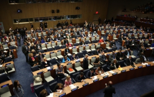 President Toomas Hendrik Ilves kõneles UN Women'i ja Hiina presidendi korraldatud servaüritusel Eesti panusest Pekingi deklaratsioonis kokkulepitu elluviimiseks võrdõiguslikkuse edendamisel nii riigisiseselt kui rahvusvahelisel tasandil.