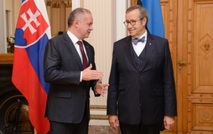 President Toomas Hendrik Ilvese õhtusöök Eestisse riigivisiidile saabunud Slovakkia presidendi Andrej Kiska auks.