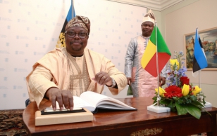 Benini Vabariigi suursaadik Eusèbe Agbangla.