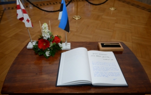 Kohtumine Gruusia välisministri Mihheil Džanelidzega
