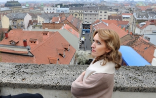 City tour with the spouse of the President of Croatia, Mr. Jakov Kitarović.