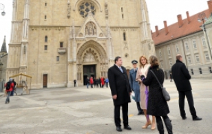Tutvumine Zagrebi katedraaliga.