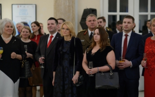 Reception hosted by the Ambassador of the Republic of Estonia to the Republic of Croatia, Mrs. Celia Kuningas-Saagpakk on the occasion of the official visit of the President Toomas Hendrik Ilves and Mrs. Ieva Ilves.