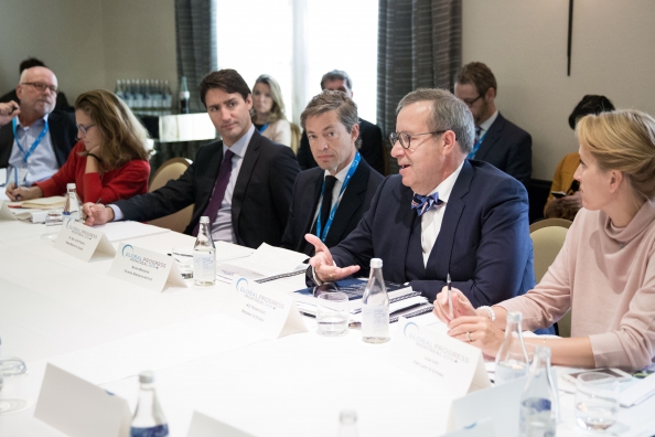 President Toomas Hendrik Ilves ja Ieva Ilves osalesid Montrealis toimunud Global Progress Summit’i arutelul ''Diversity, Inclusion and Future of Progressive Politics'' koos Kanada peaministri Justin Trudeau’ ja Londoni linnapea Sadiq Khan’iga.