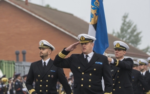 Vahipataljoni ja mereväebaasi külastus Tallinnas Miinisadamas.