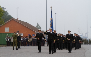 Vahipataljoni ja mereväebaasi külastus Tallinnas Miinisadamas.