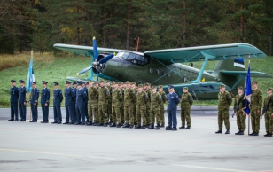 The President of the Republic visits military units of the Defence Forces