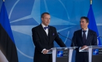 NATO peasekretäri Anders Fogh Rasmusseni ja president Toomas Hendrik Ilvese ühine pressikonverents
